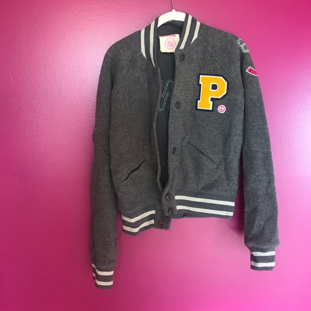 Original PINK VS varsity jacket